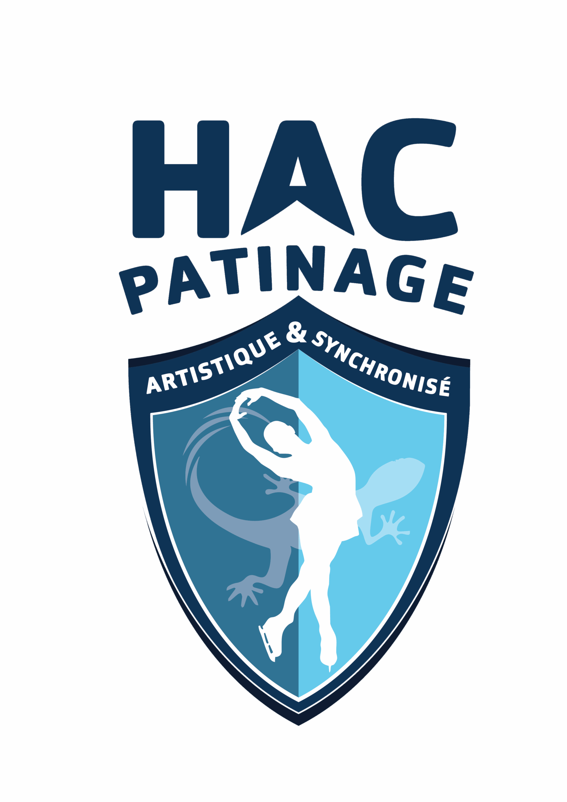 Blason du HAC Patinage, artistique et synchronisé